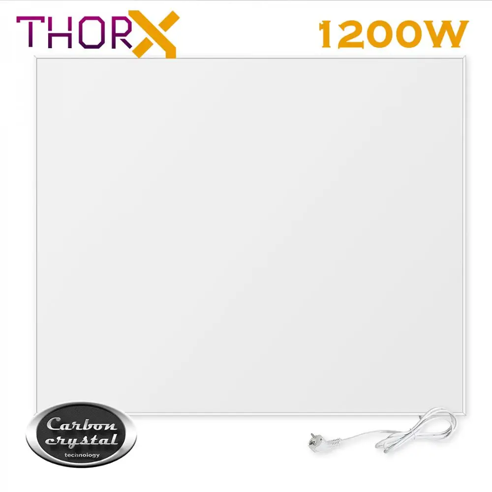 Thorx k1200 1200 w 와트 100x120 cm 적외선 히터 가열 패널 (탄소 크리스탈 기술 포함)