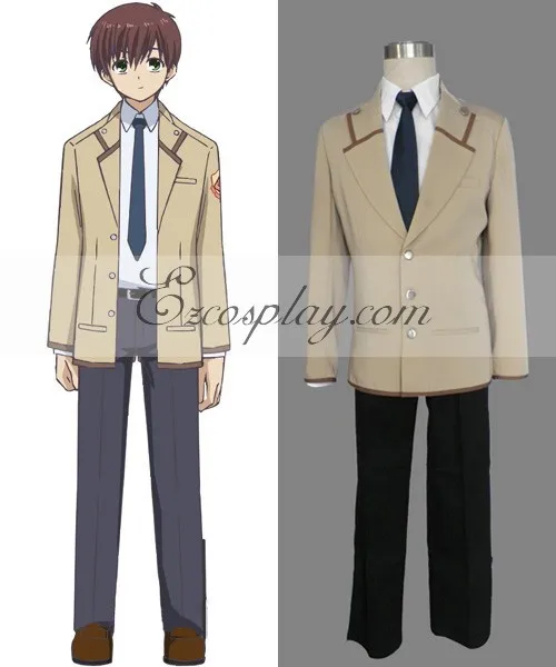 

Angel Beats! Otonashi Yuzuru Cosplay Costume E001