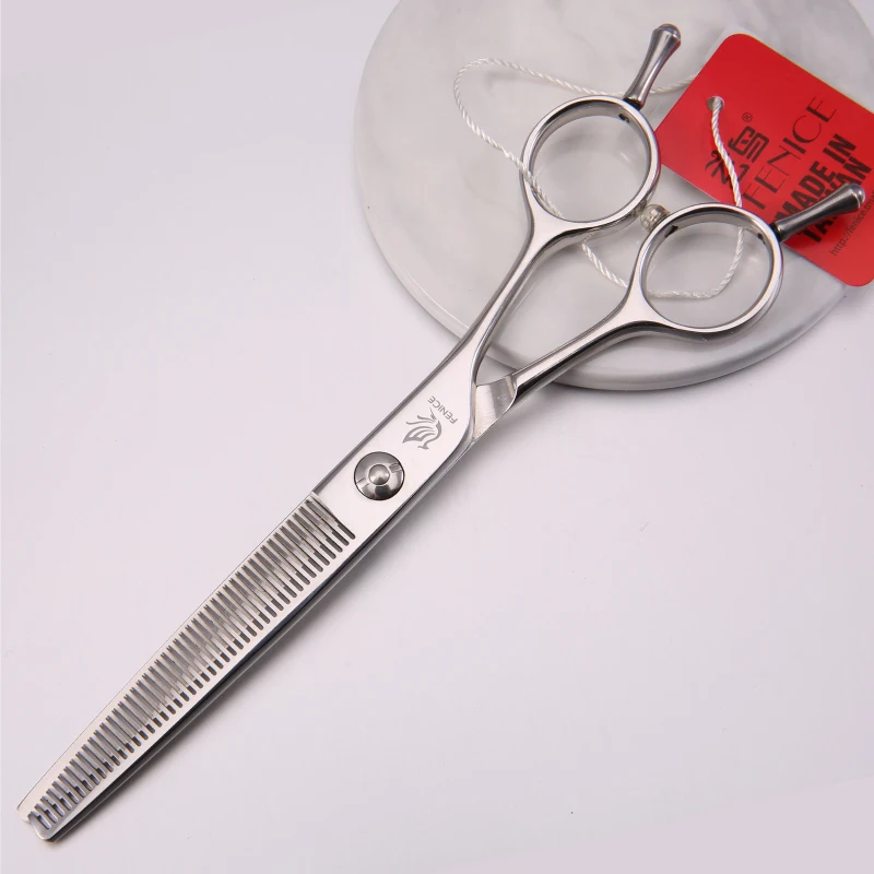 Fenice Professional JP440c 6.25 inch 46 teeth Pet dog Grooming thinning shears Scissors
