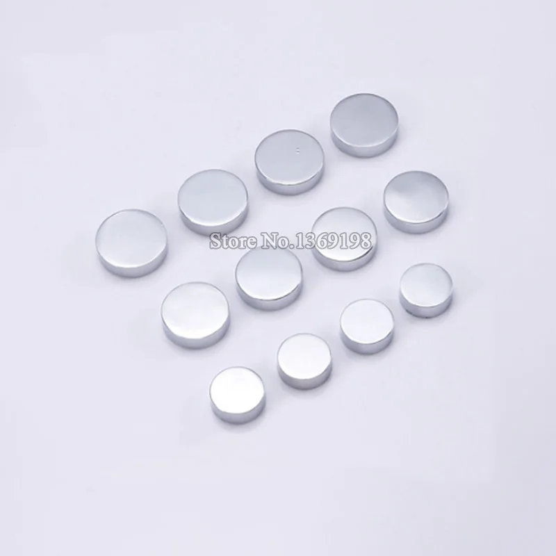

Courier 1000PCS/lot Diameter 14mm solid copper advertisement nails glass/showcase nails flat mirror nails decorative screws caps