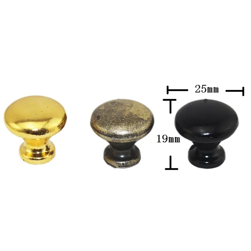 

Bulk Modern Mushroom Handle Alloy Knobs and Mini Handles Door Handle Cupboard Drawer Kitchen Pull Knob Furniture,25*19mm,30PCs