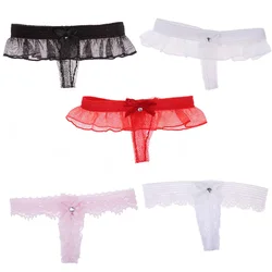 MagiDeal 1/6 Scale Female Clothing Accessories Briefs for 12' Action Figure Red