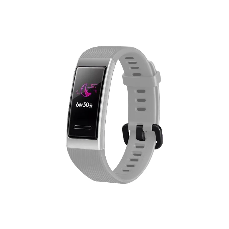 AKBNSTED Bunte Silikon Sport Strap Für Huawei Band 3/3 Pro/4 Pro Smart Uhr Ersatz Armband Für Huawei Band 4 Pro