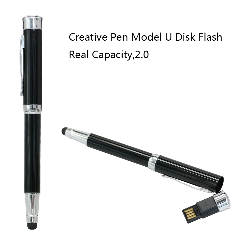 

Stylus Pen Model U Disk 4GB 8GB 16GB 32GB USB Flash Drive Enough Disk Memory Stick Storage Pen Stick USB Pendrive Customize Logo