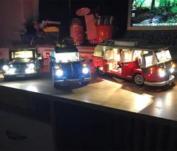 LED Light Kit For Creator Technic Car 10220/10242/42056/10252/10194/76023 (Not Included Building Blocks)