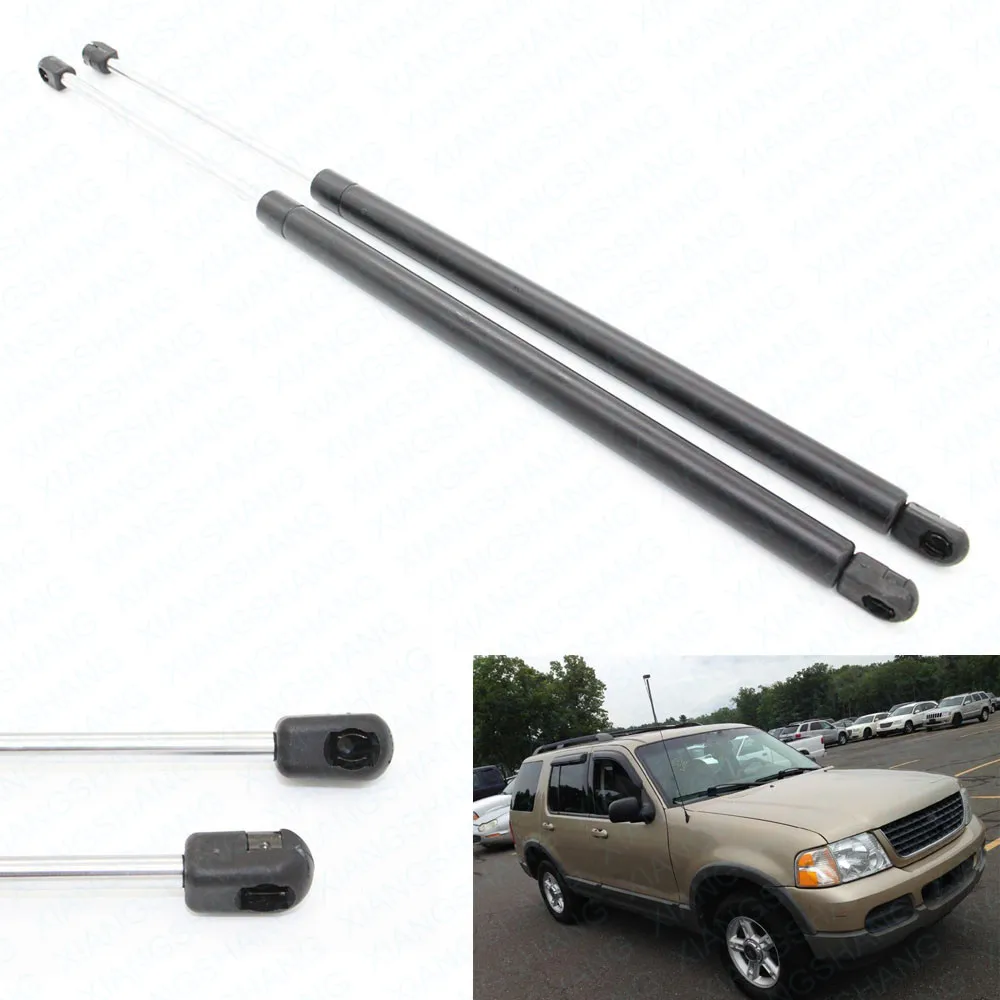 

2pcs Hood Auto Gas Spring Struts Prop Lift Support For 2000- 2003 2004 2005 2006 2007 Ford Taurus Sport Utility 22.76 inches