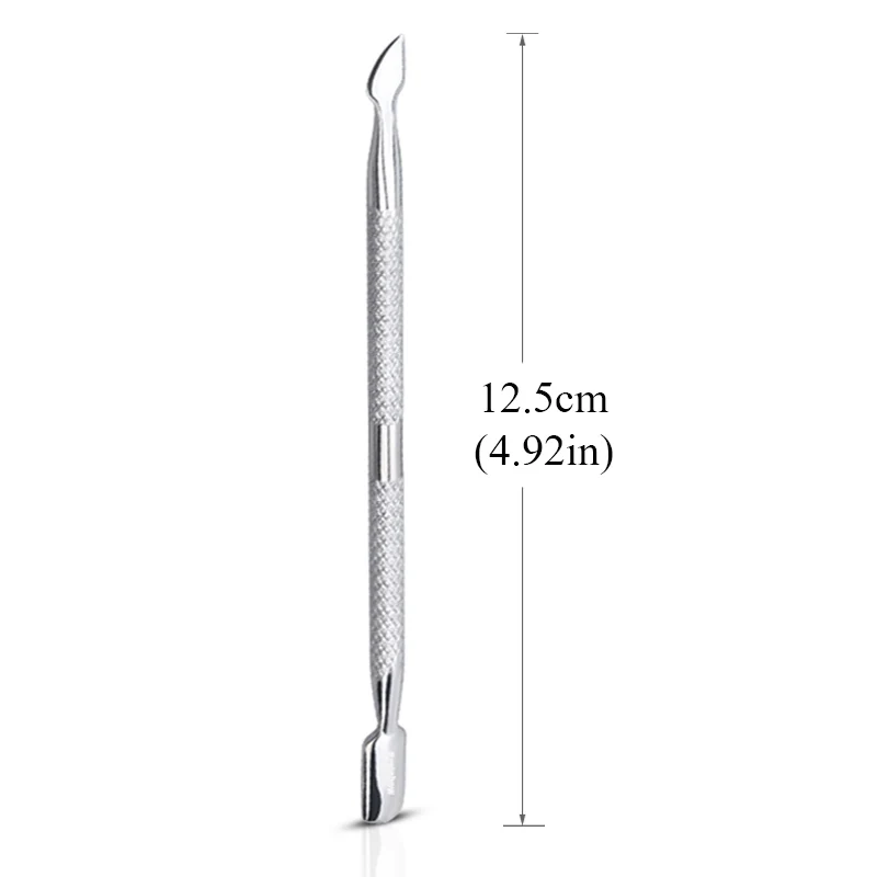 Brainbow 1 قطعة الفولاذ المقاوم للصدأ بشرة انتهازي مزدوجة ينتهي الجلد الميت مزيل الأشعة فوق البنفسجية هلام البولندية إزالة مسمار الجمال الفن وأدوات مانيكير