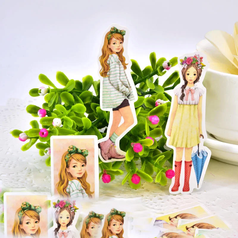 

21 шт креативные милые самодельные повседневные ретро цветочные наклейки для скрапбукинга/декоративные наклейки/самодельные фотоальбомы