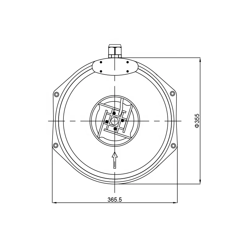 8 "inline พัดลมแรงเหวี่ยงพัดลม turbo silent high ความดันห้องครัวกันน้ำพัดลมระบายอากาศ blower 200 มม. 220 V
