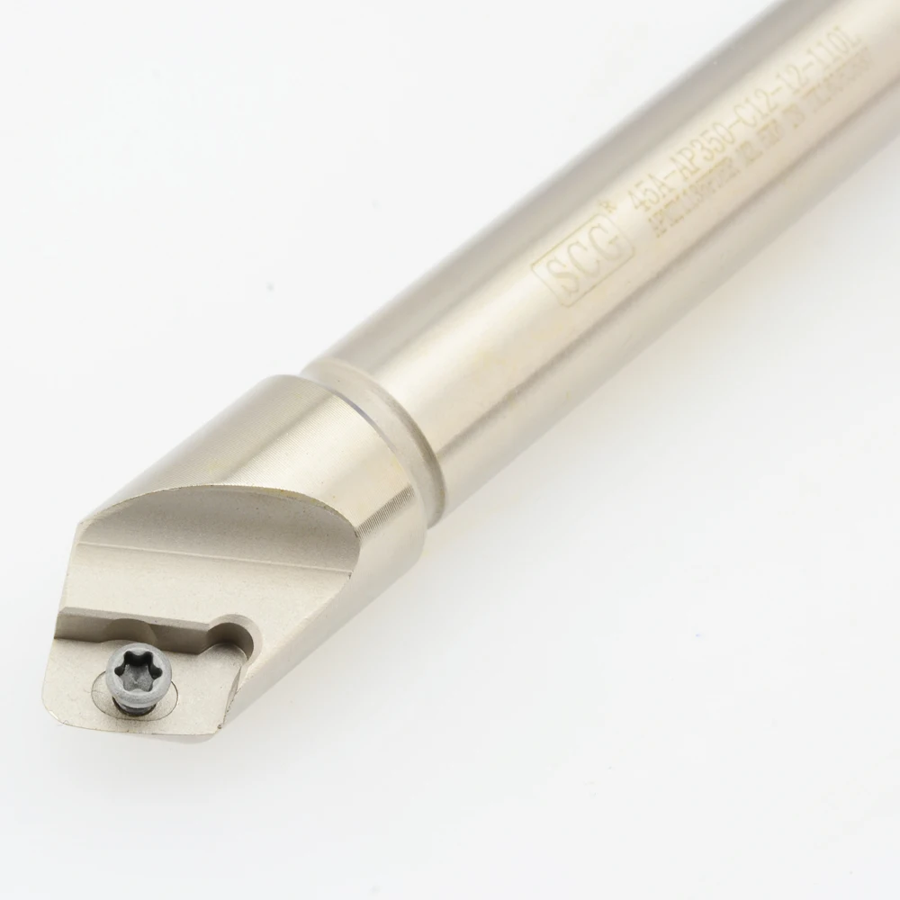 

45A-AP350-C12-110L 45 degree chamfer end milling cutter arbor for used APMT1135 carbide inserts