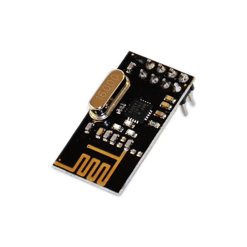 NRF24L01 2.4GHz Wireless Transceiver Module - Black for Arduino