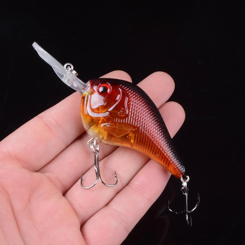 1 sztuk korba Fishing Lure twarde sztuczne przynęty 9.5cm/10.8g Crankbait Jerkbait Wobbler wędkarskiego dobre Treble haki Tackle