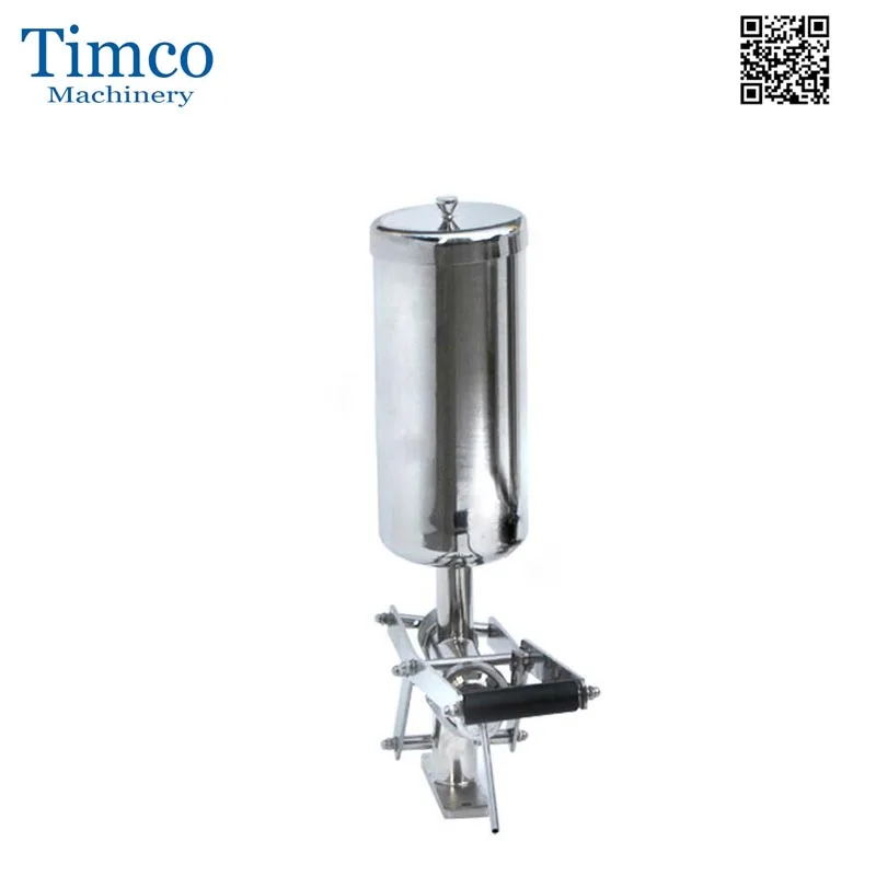 enchimento de churro TIMCO 5L de aço inoxidável enchimento de chocolate com geléia de churros espanhóis