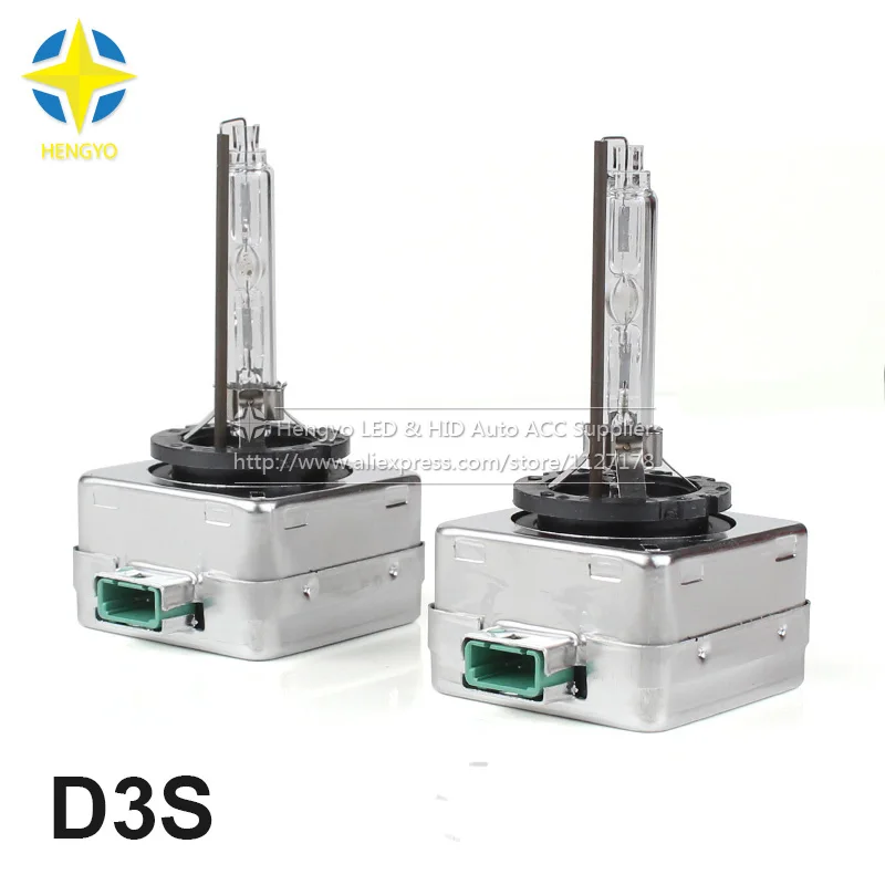 100% High quality Free Shipping D3S HID Xenon Bulb Lamp 35W 6000k 4300k 8000k 10000k D3S Xenon Kit replacement Spares