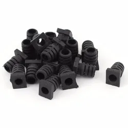 20pcs 19x10x7mm 10# Cable Gland Connector Rubber Strain Relief Cord Boot Protector Wire Cable Sleeve Hose for Power Tool