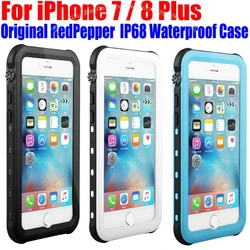 For IPhone 7 8 Plus SE2 SE3 Case Original RedPepper Dot Series IP68 Waterproof Diving Underwater PC + TPU Armor Cover