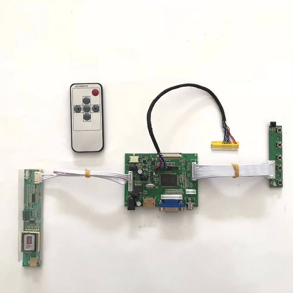 

RTD2660 Universal AV VGA LCD controller board kit for N154I2-L02 15.4 inch 1280x800 CCFL LVDS Monitor diy Raspberry pi