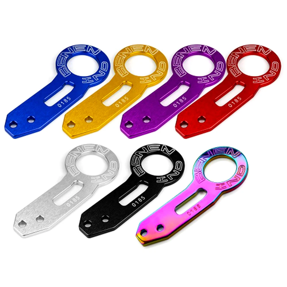 Crochet de remorquage arrière universel, kit de remorquage en aluminium billette pour JDM Racing