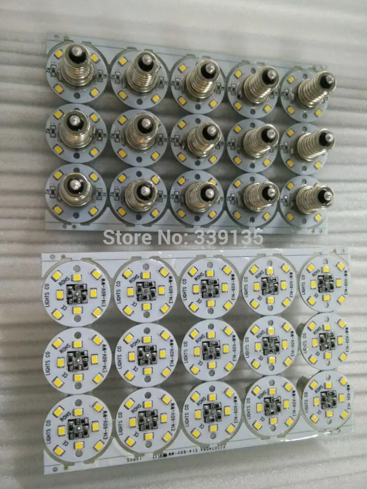 E14 LED Theme Park 2835 SMD Single Color AC60V 32mm 12 LEDs Point Light Waterproof IP44 Red Green Blue Yellow White Warm White