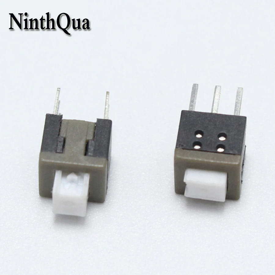 5pcs 5.8*5.8mm 6pin on/off Tact Switch 5.8x5.8mm  6P Micro Push Button Tactile Switchs Non-locking Self-Locking