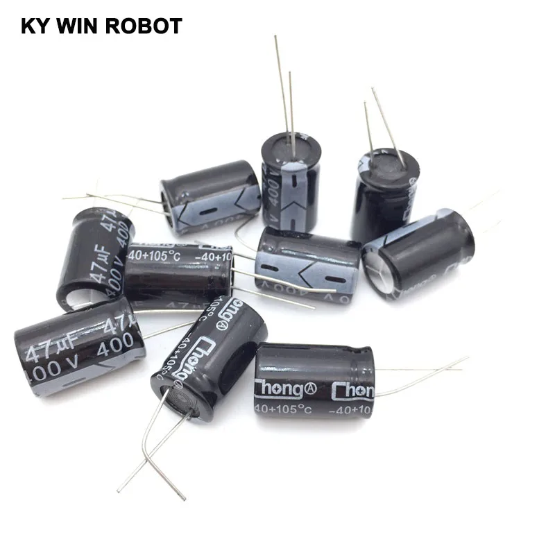 10pcs/bag 16 * 25mm 400V / 47UF electrolytic capacitor