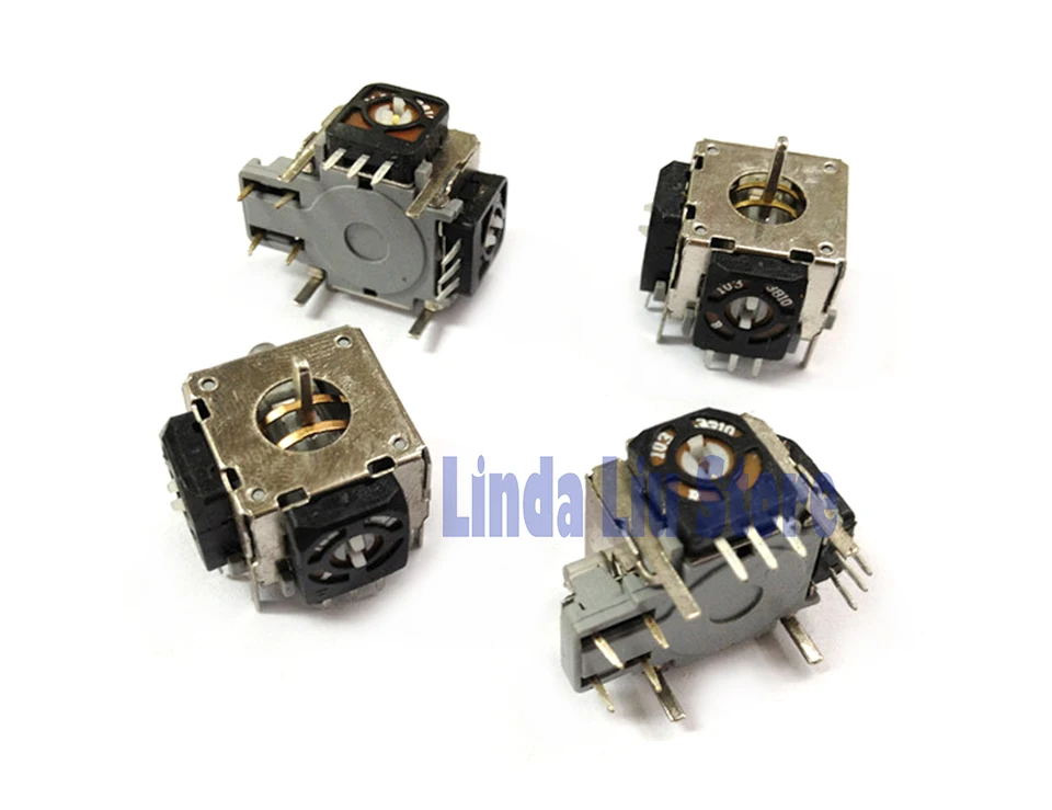 アナログジョイスティックシェル,マッシュルームキャップ,ps2コントローラー用の小さな穴,3Dロッカー,ChengChengDianWan-3D個,50セット,100