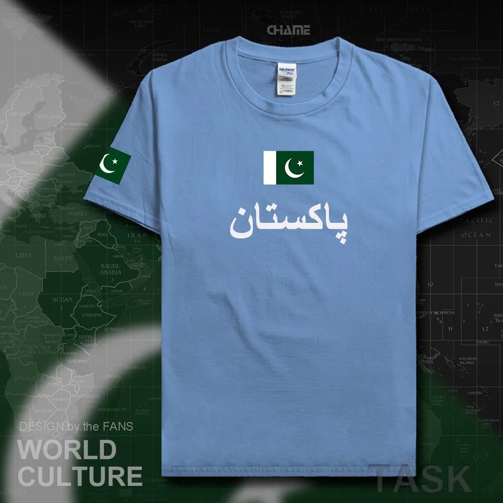 Pakistan men t shirt fashion 2017 jersey nation team 100% cotton t-shirt clothing tees country sporting flag PAK Pakistani Islam