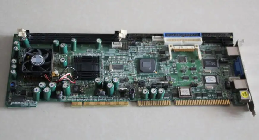 

PEAK639VL2 100% OK Original Embedded IPC Board Full-size CPU Card ISA Industrial Mainboard PICMG 1.0 with 2*LAN