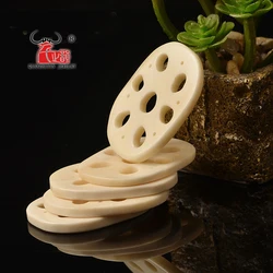 Natural Tibetan ancient yak bone lotus root slice of the Buddha pearl accessories DIY bodhi accessories.