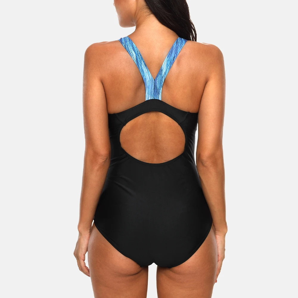 Costume da bagno sportivo da donna charmperdite costume da bagno sportivo da donna Bikini Backless Beach Wear costumi da bagno Monokini