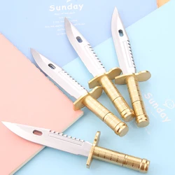1PC New Novelty Knife Style Ball Pen Arms Writing Ballpoint Pen Promotional Pen Office Material School Supplies Student Prize