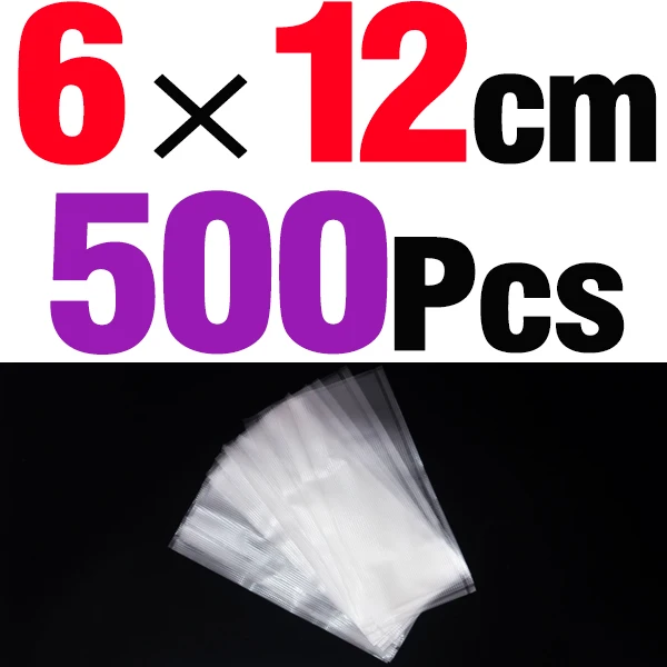 MNFT 500 Stück 8 Größen PVA Karpfenangeln Taschen Schnell wasserlöslich Boilie Rig Solide Köder Fisch Ausrüstung Tackle Kit