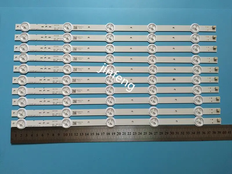 

New 5set=50pcs 5LED 395mm LED backlight strip for KDL40R450A KDL-40R473A SVG400A81_REV3_121114