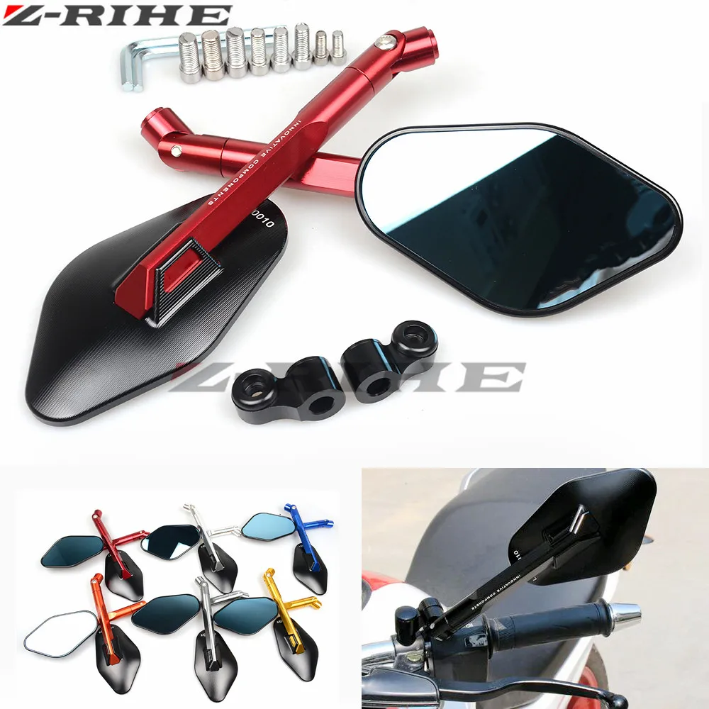 Motorcycle Mirrors motorbike moto CNC Rearview side Mirror Aluminum For honda PCX 125/150 PCX125/150 PCX150 PCX 150 all year