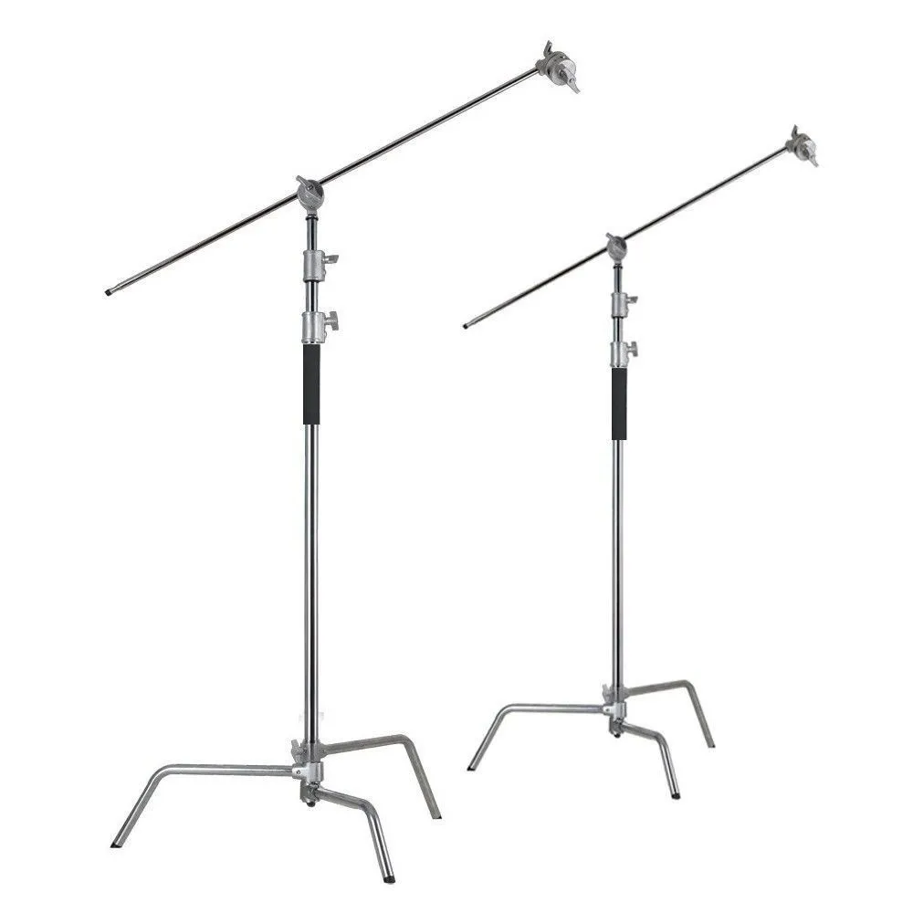 Hot Sale Direct Selling 2sets*3.3m Studio Centry C Stand Detachable Light C-stand +gobo Arm+line Resizer