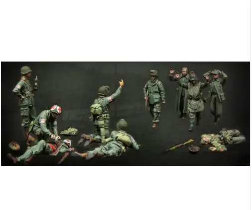 New Unassembled  1/35 U.S. Army and  ancient   Resin Kit DIY Toys Unpainted resin model