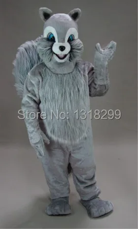 mascot Grey Squirrel mascot costume fancy dress custom fancy costume cosplay theme mascotte carnival costume kits