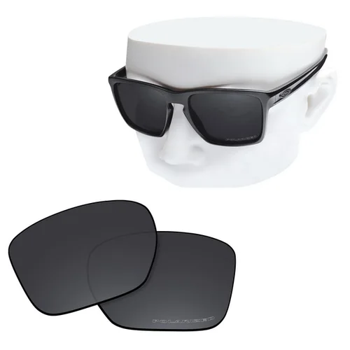 Imagen 2 del producto Lentes de repuesto antiarañazos OOWLIT para gafas de sol polarizadas grabadas Oakley Sliver XL OO9341