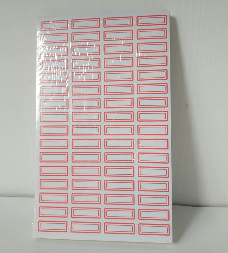 110 sheets mini Self Adhesive Label Stickers Office Lab Bottle Tags Printing Paper blank labels you can write