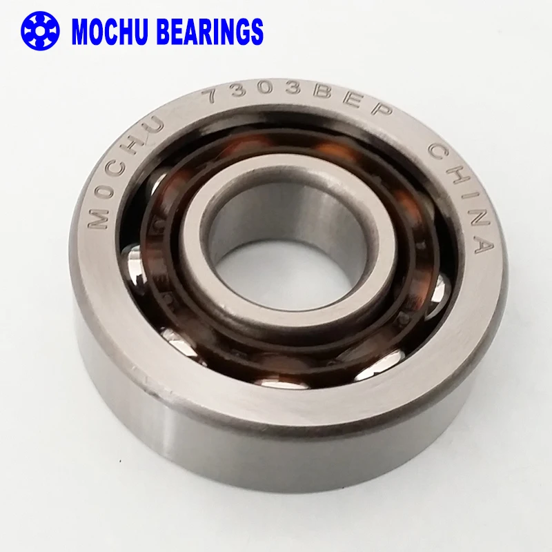 1pcs MOCHU 7303 7303BEP 17x47x14 7303-B-TVP Angular Contact Bearings ABEC-3 Bearing MOCHU High Quality Bearing