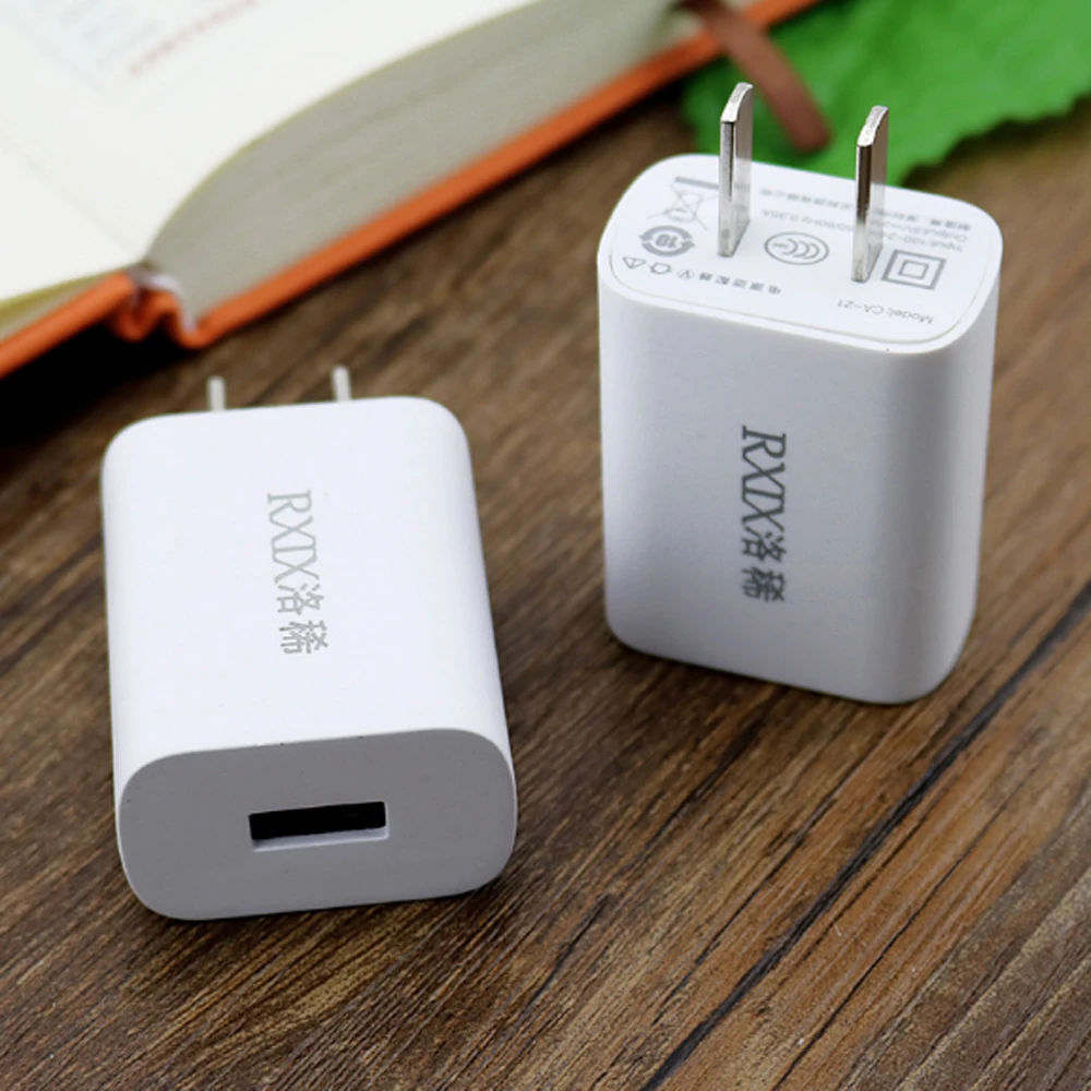 10pcs USB Mobile phone charger Wall Adapter US Plug 2.1A fast charging head for Android For iph for iPad