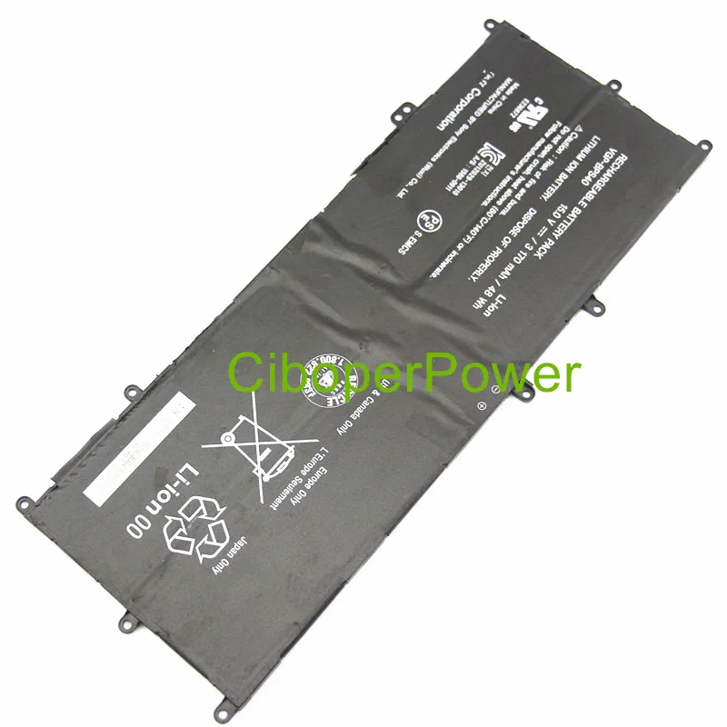 15V 48Wh original VGP-BPS40 Battery For  SVF 15A SVF15N17CXB 14A SVF14N SVF14NA1UL UltraBook VGP-BPS40