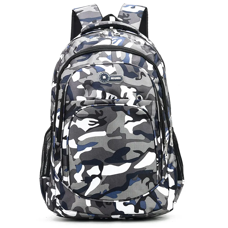 School Backpack Camouflage Men Backpacks Travel Kids Schoolbag For Cool Boy Military School Bags For Teenage Boys Girls mochila