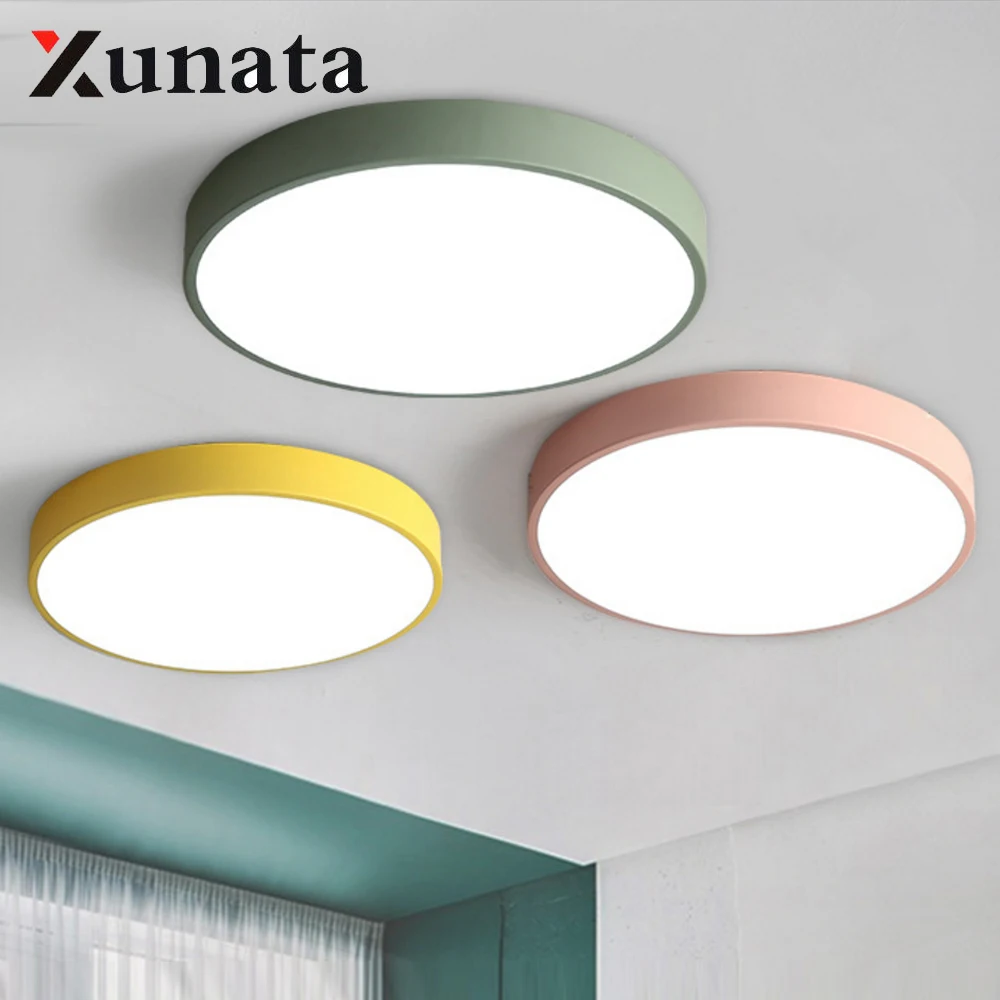 

LED Ceiling Lamp 12W 18W Modern Acryl Alloy Round Thin LED Light Ceiling Lights LED Ceiling Lighting For Foyer Bedroom