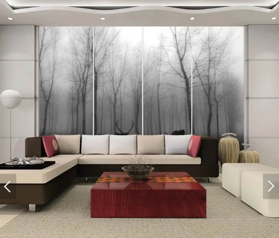 

3D Abstract Dandelion Murals Wallpaper for Living Room TV Background Wall Decor Rain Forest Wall Papers Papel De Parede