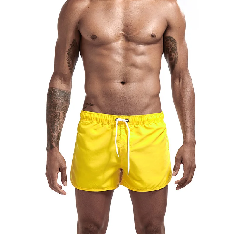 2021 New Arrival Mens Shorts Beach Gailang Compression Short Quick Dry Bathing Board Shorts Men Gym Bodybuilding Masculino