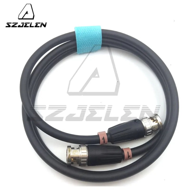 Hd-sdi Video Cabo Coaxial Neutrik Bnc Plug para Bnc Cabo Canare Lv61s 75 Ohm Bnc Comprimento do Cabo 1m 12g
