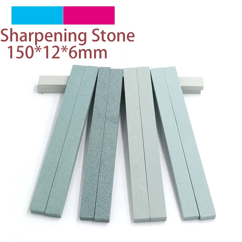 

1pc 150x12x6 Knife Sharpener Sharpening Stone 80 to 1200 Grit Green Silicone Carbide Oil Stone Fine Polish Grinding Jade Ceramic