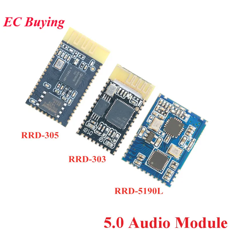 RRD-303 RRD-305 RRD-5190L CSR 5.0 QCC3003 Bluetooth-compatible BEL 5.0 Wireless Stereo Audio Voice Call DIY Audio Headset Module