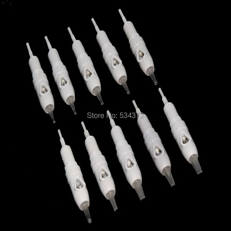 High Quality Screw Tattoo Cartridges Tips Eyebrow Makeup Needles 100pcs